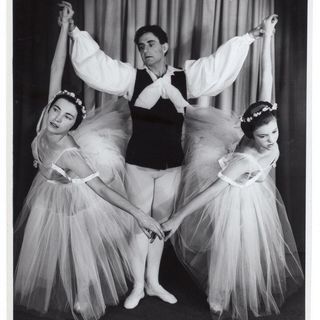Judy Casey, Dayne Cory & Judith Lowe in 'Les Sylphides'