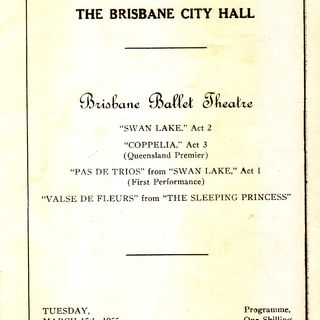 The program of ballets