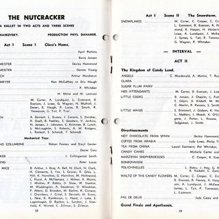 Cast list 'Nutcracker'