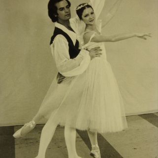 Peter Lucas and Cheryl Boorman in 'Les Sylphides'. Courtesy Dayne Cory Collection, SLQ.