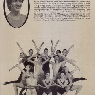 Gail McIntosh, choreographer