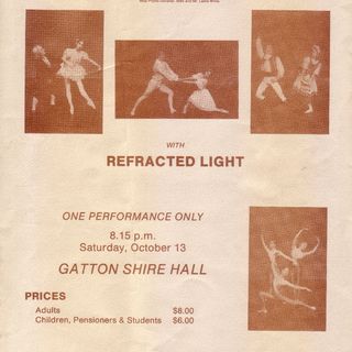 Flyer for Gatton performance