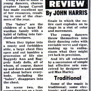 Review, The Daily Sun, 24 September 1986.