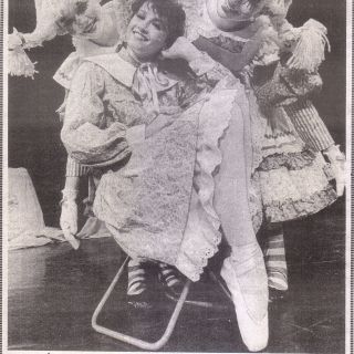 L to R: Tonya Pylilo, Sonya Townson & Lisa Harris. The Daily Sun, 23 September 1986.