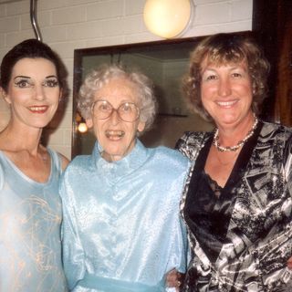 Marilyn Jones, Phyllis Danaher and Rhoda Taffs. Courtesy QPAC Museum