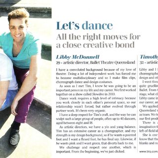 Timothy Brown and Libby McDonnell, Co-Artistic Directors 2012-2013
