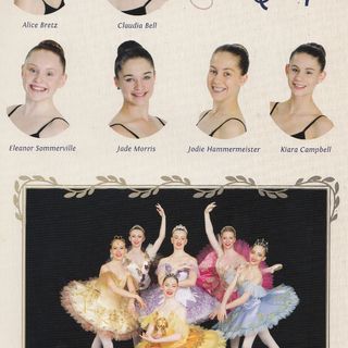 Senior company dancers
