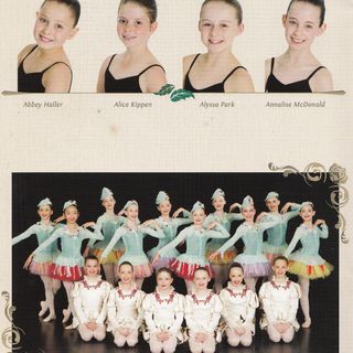Junior company dancers