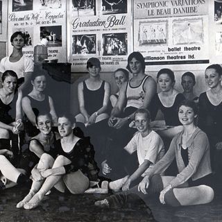 Some of the Cinderella cast, 1980