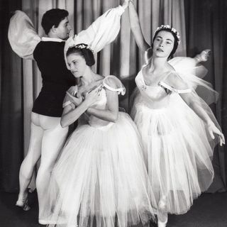 Judy Casey, Dayne Cory & Judith Lowe in 'Les Sylphides'