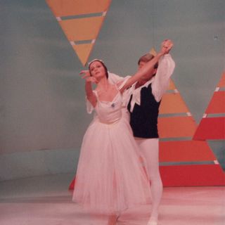 Image from a TV Studio segment of 'Les Sylphides'