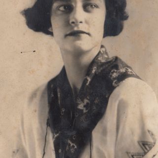 Marjorie Hollinshed, whose school Phyllis Danaher joined in 1927. Courtesy Judith and Wendy Lowe.