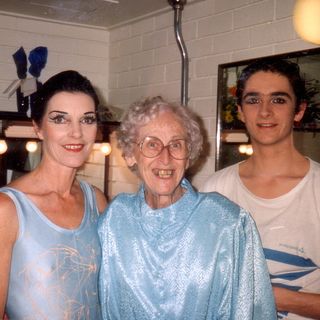 The Golden Jubilee Ballet Gala in 1987 with Marilyn Jones, Phyllis Danaher & Stanton Welch. Courtesy QPAC Museum