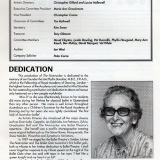 Dedication to Phyllis Danaher