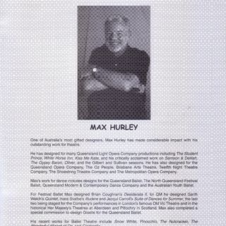 Designer Max Hurley