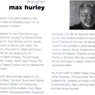 Designer Max Hurley