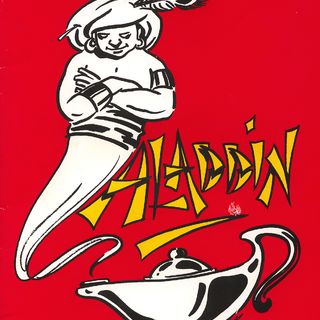 Program cover - 'Aladdin', 2004.